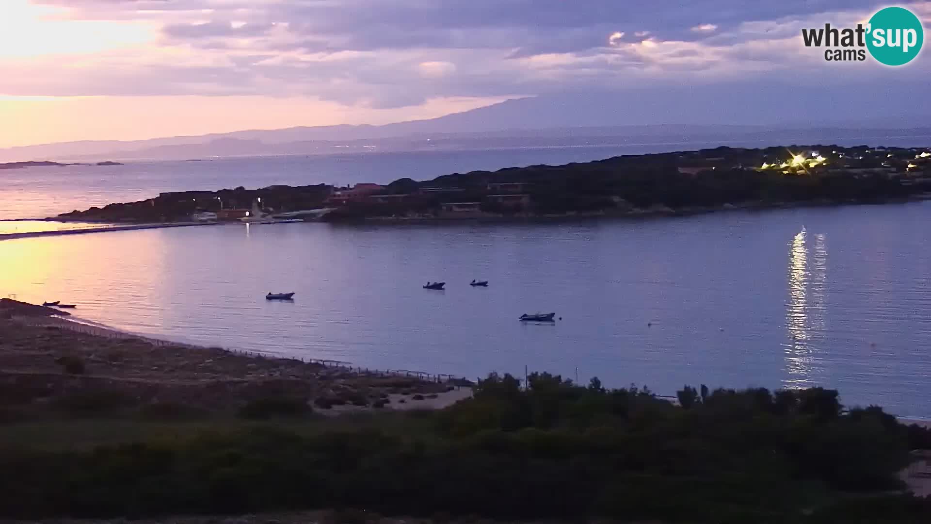 Webcam Porto Pollo spiaggia Sardegna livecam