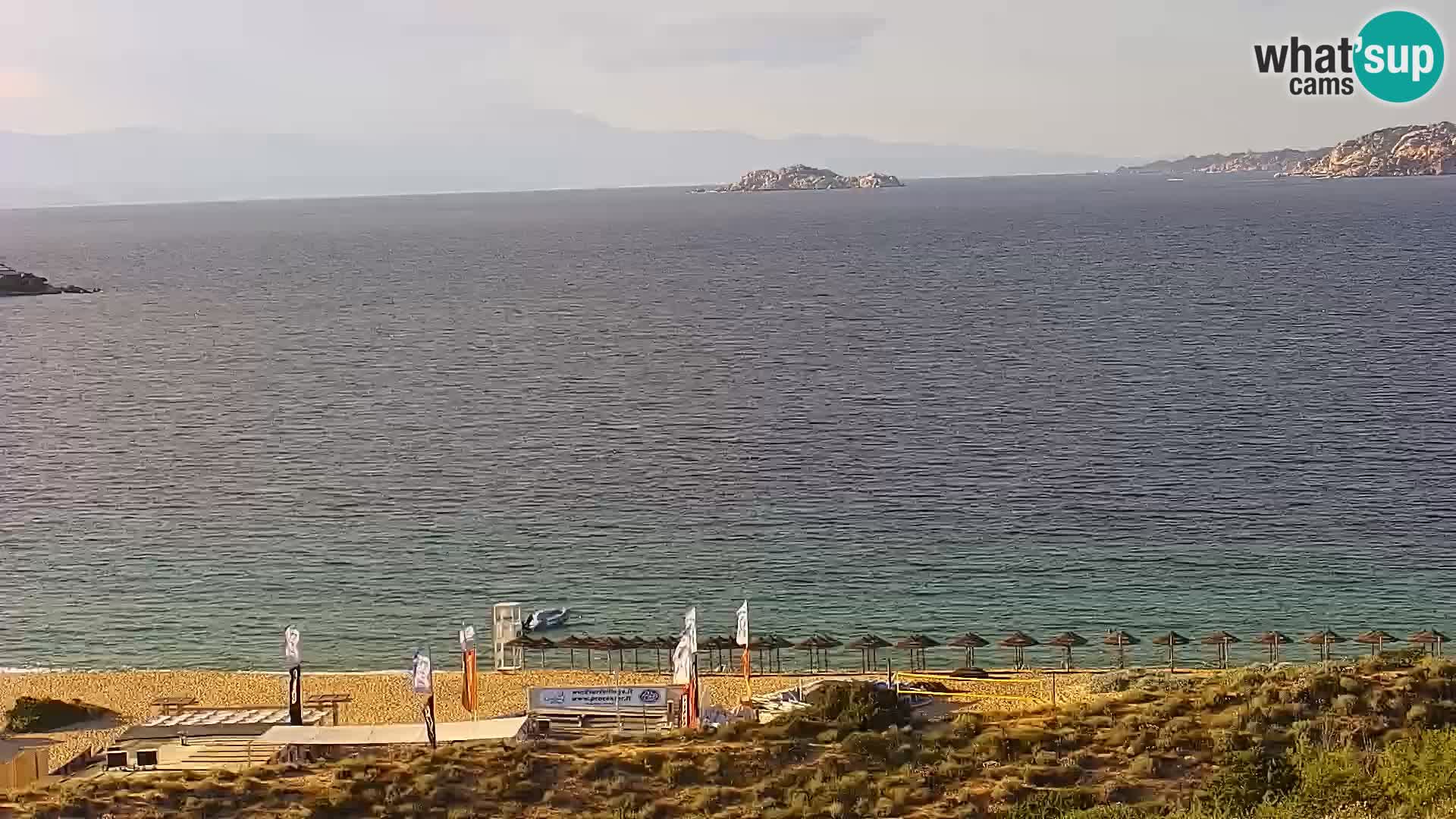 Webcam Porto Pollo spiaggia Sardegna livecam
