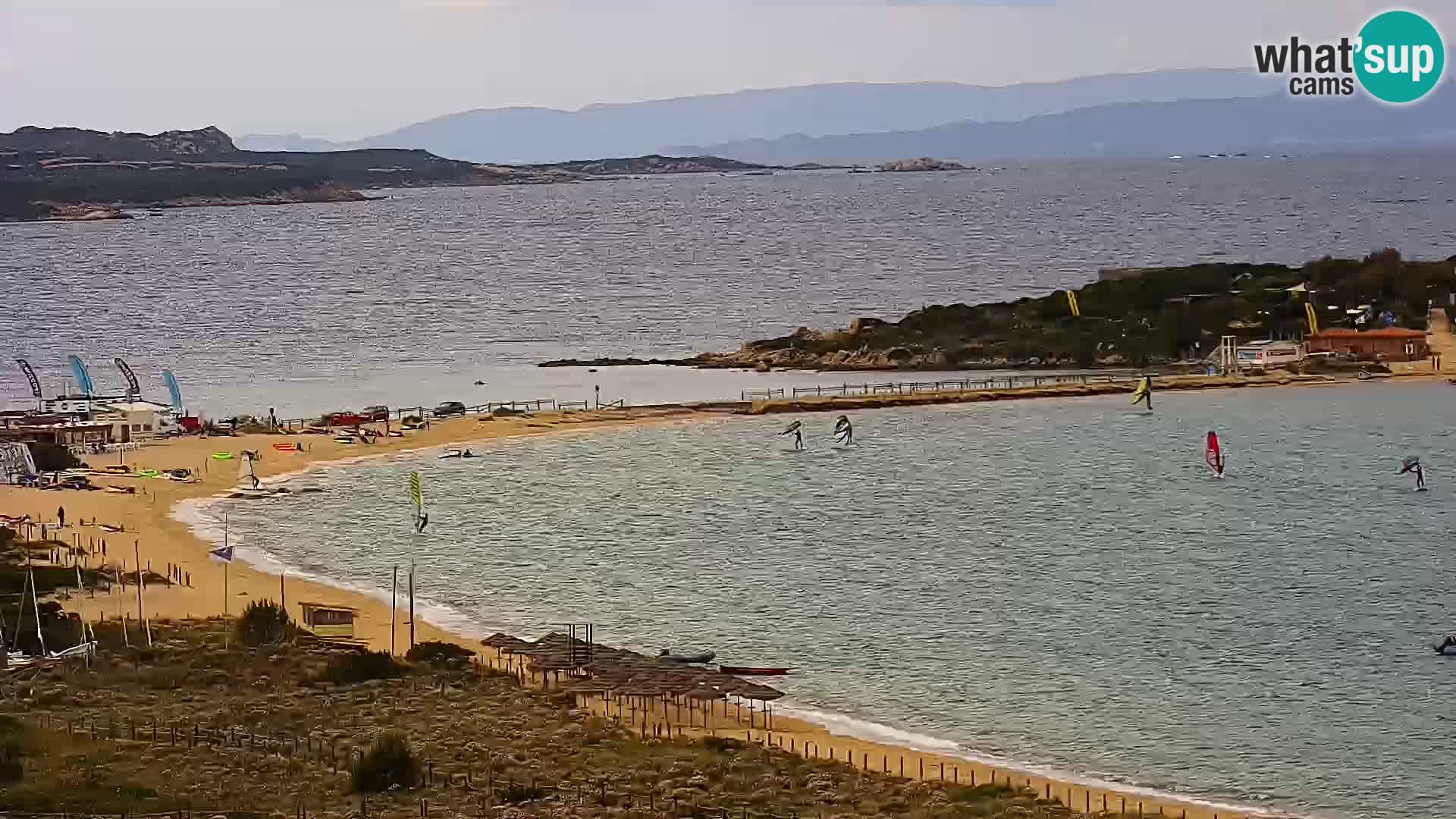 Webcam Strand Porto Pollo Sardinien live kamera