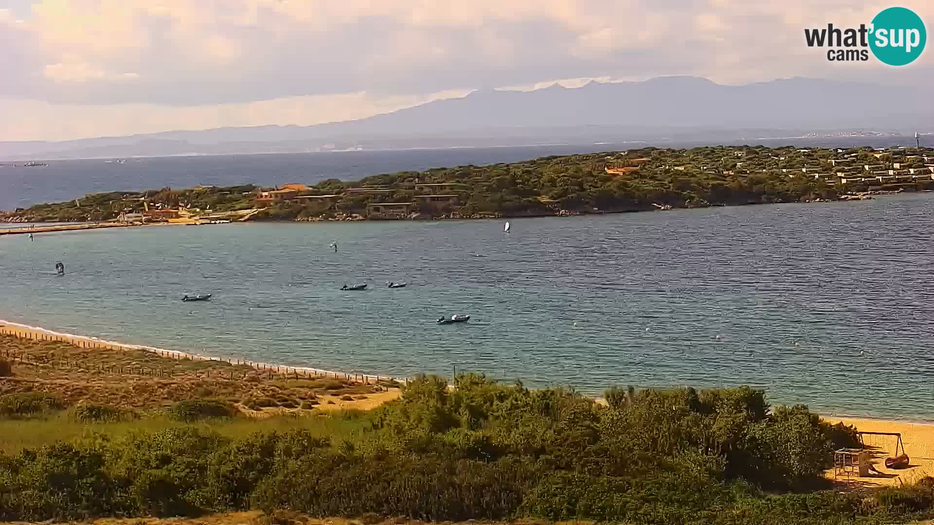 Webcam Porto Pollo le Dune | spiaggia Sardegna