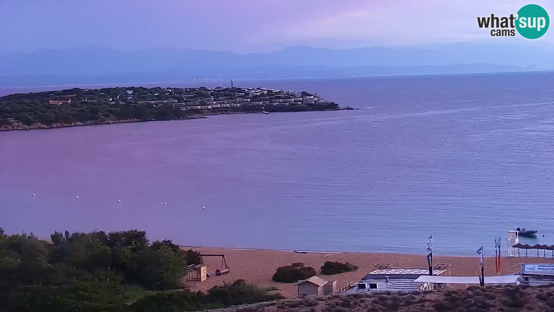Web kamera plaža Porto Pollo Sardinija u živo