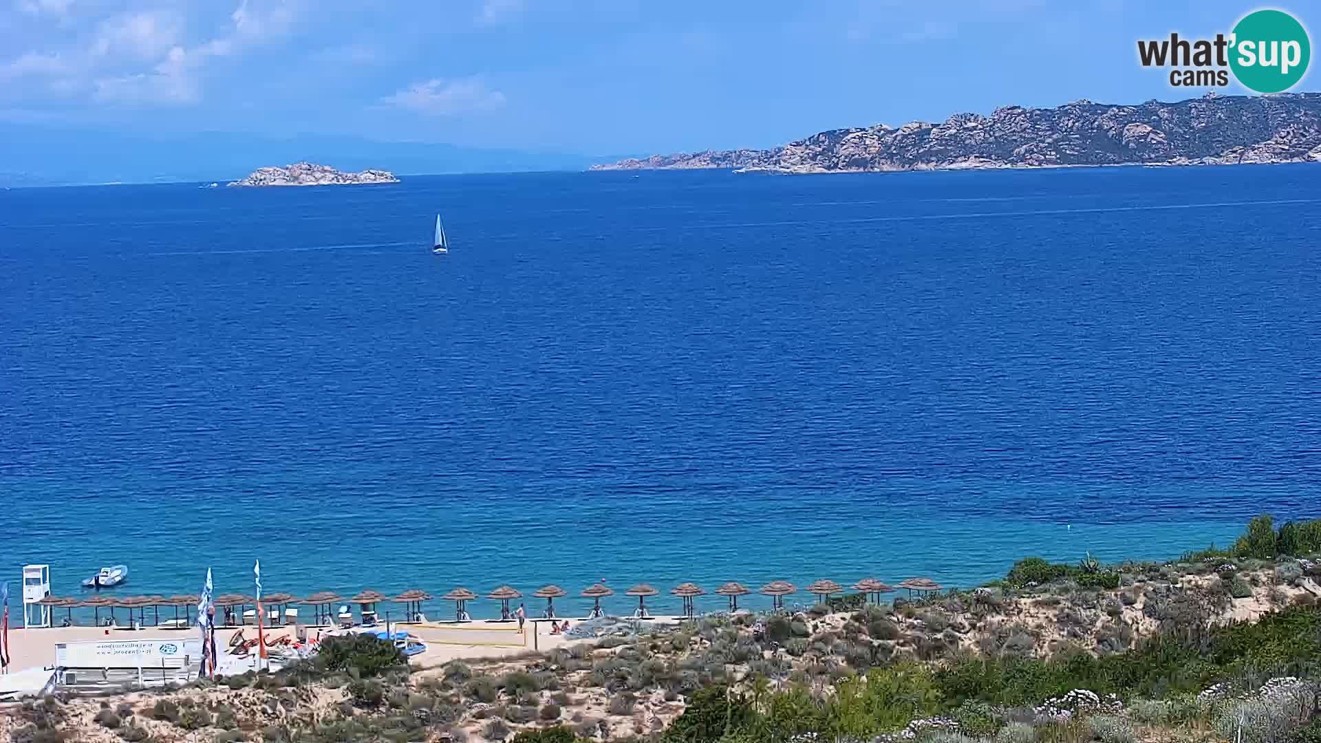 Webcam Porto Pollo le Dune | spiaggia Sardegna