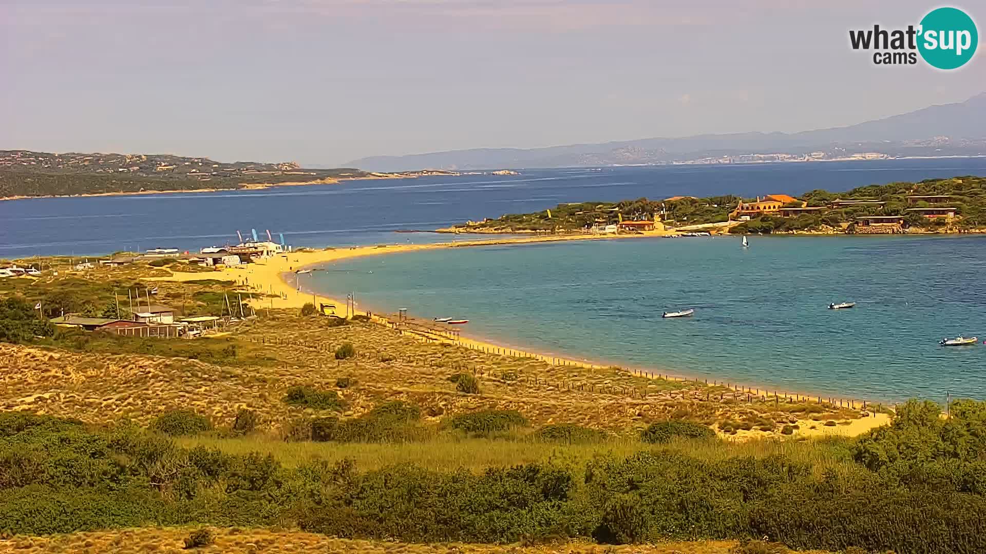 Webcam Porto Pollo spiaggia Sardegna livecam