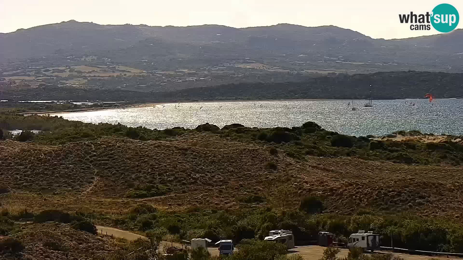 Spletna kamera plaža Porto Pollo Sardinija v živo