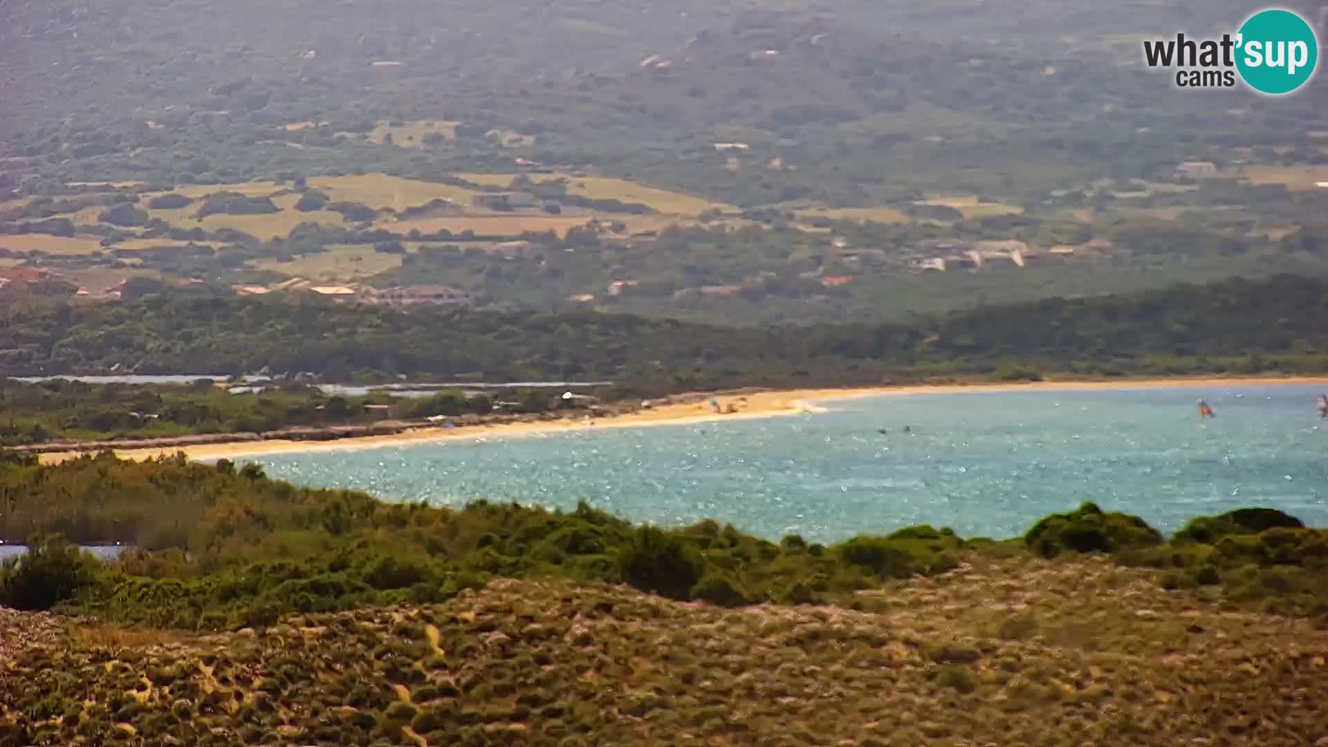Spletna kamera plaža Porto Pollo Sardinija v živo