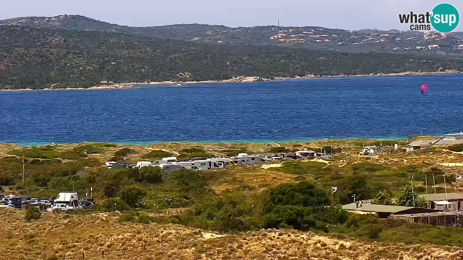 Webcam Porto Pollo spiaggia Sardegna livecam