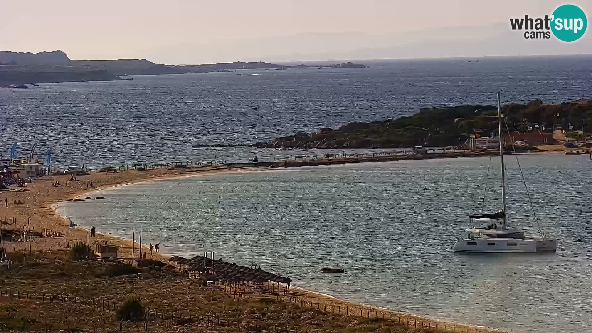 Spletna kamera plaža Porto Pollo Sardinija v živo
