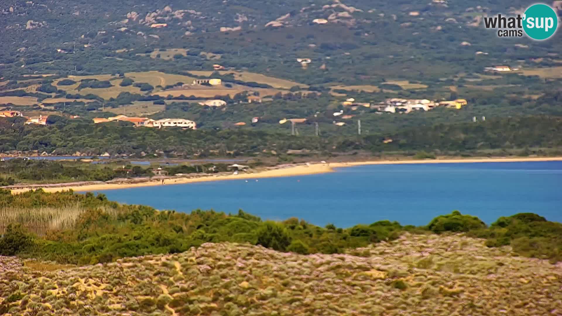 Webcam Strand Porto Pollo Sardinien live kamera