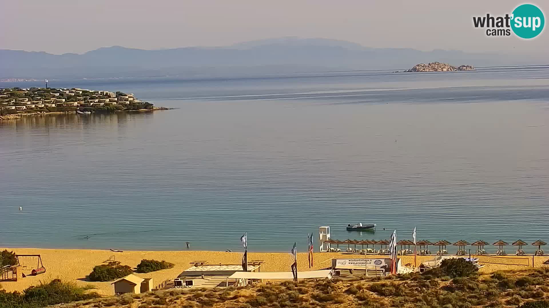 Web kamera plaža Porto Pollo Sardinija u živo
