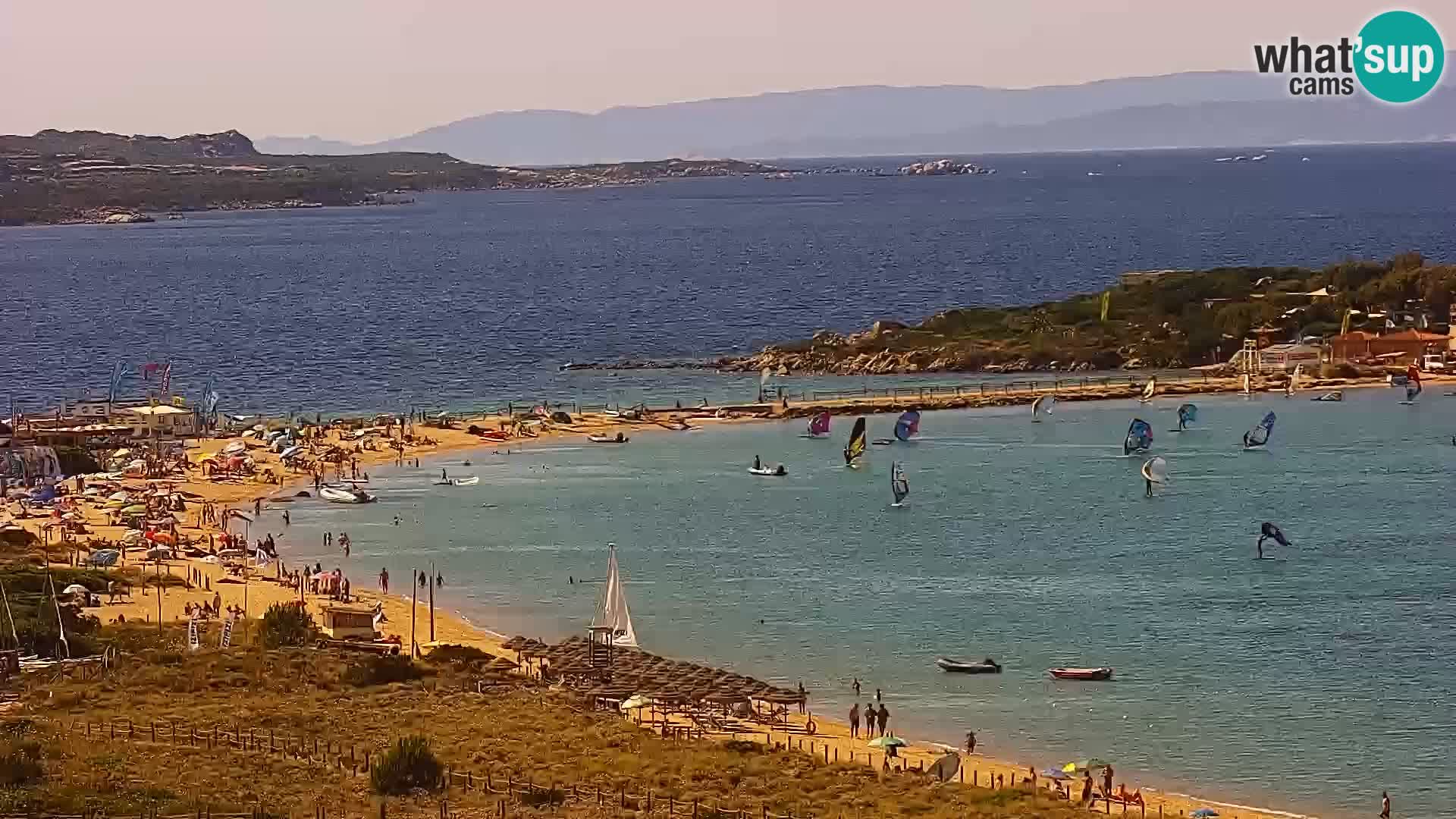 Live webcam Porto Pollo beach | Sardinia