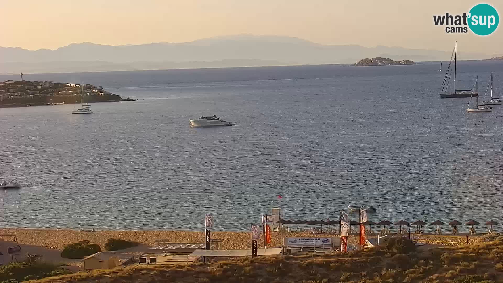 Live webcam Porto Pollo beach | Sardinia