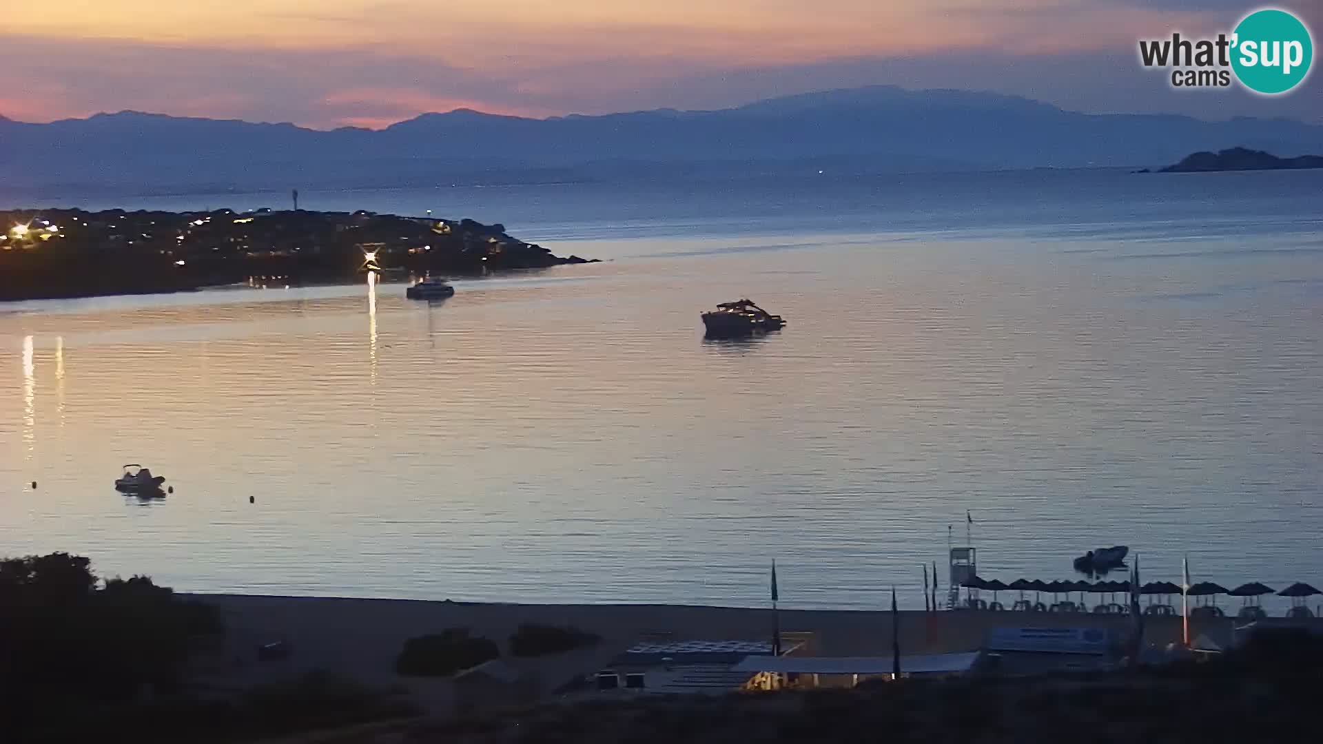 Live webcam Porto Pollo beach | Sardinia