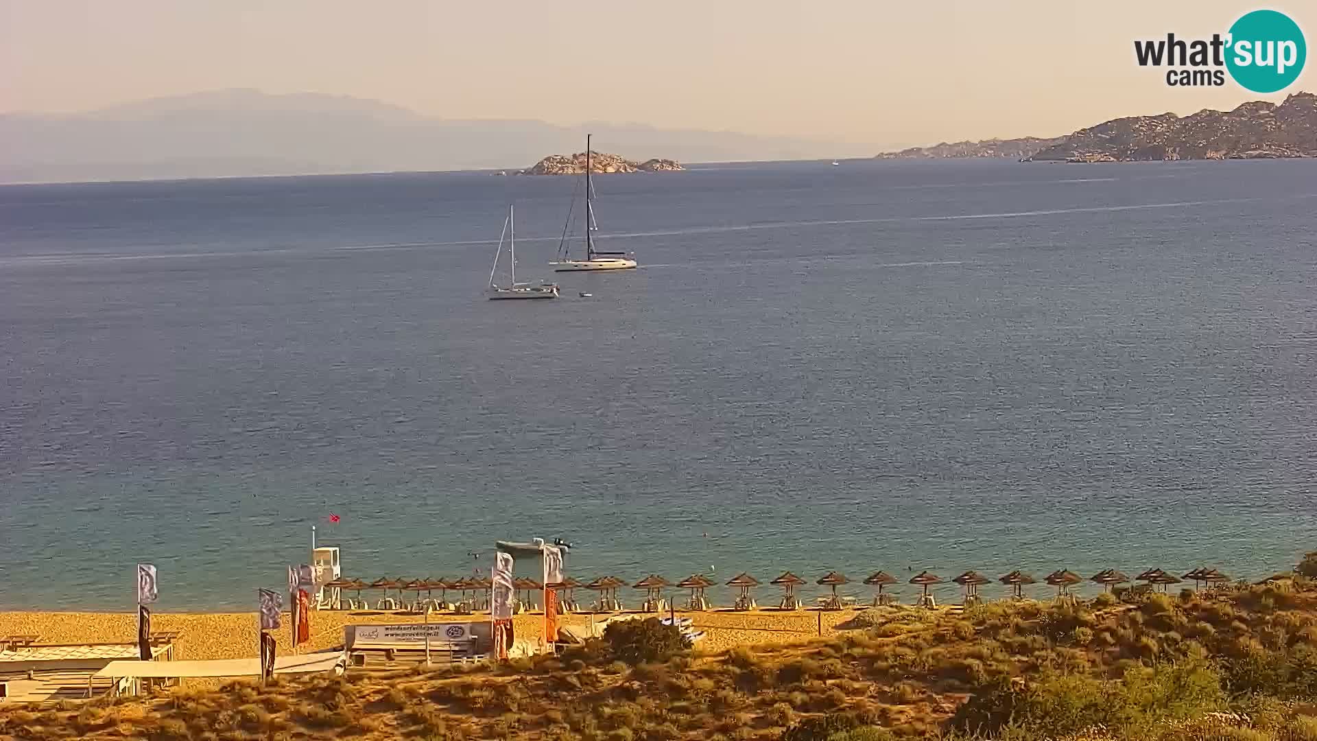Live webcam Porto Pollo beach | Sardinia