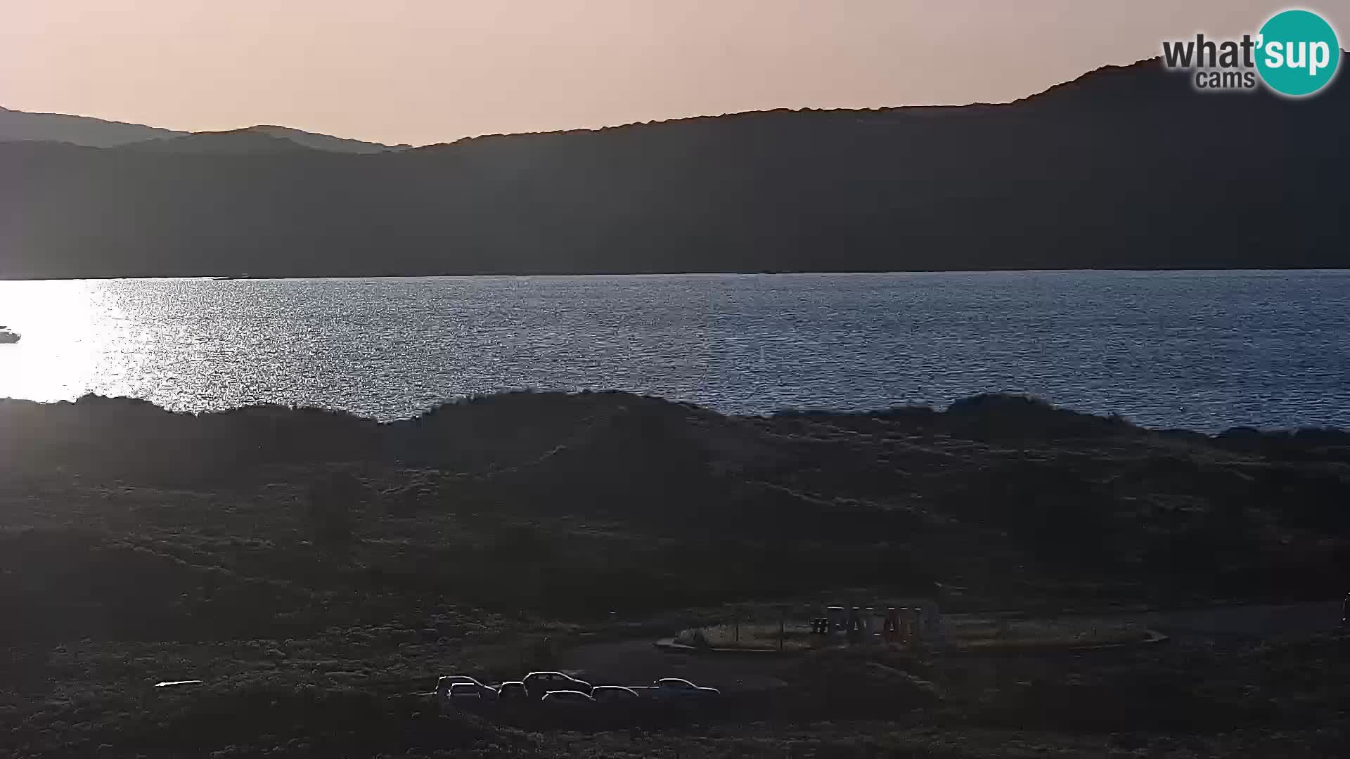 Webcam Strand Porto Pollo Sardinien live kamera