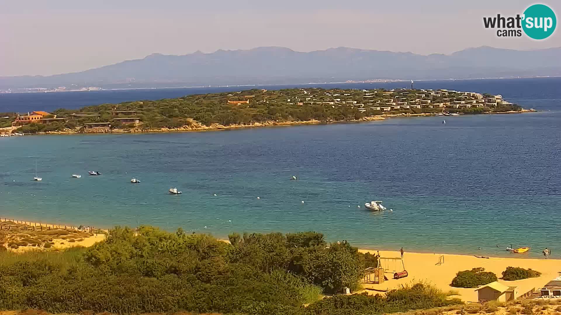 Live webcam Porto Pollo beach | Sardinia