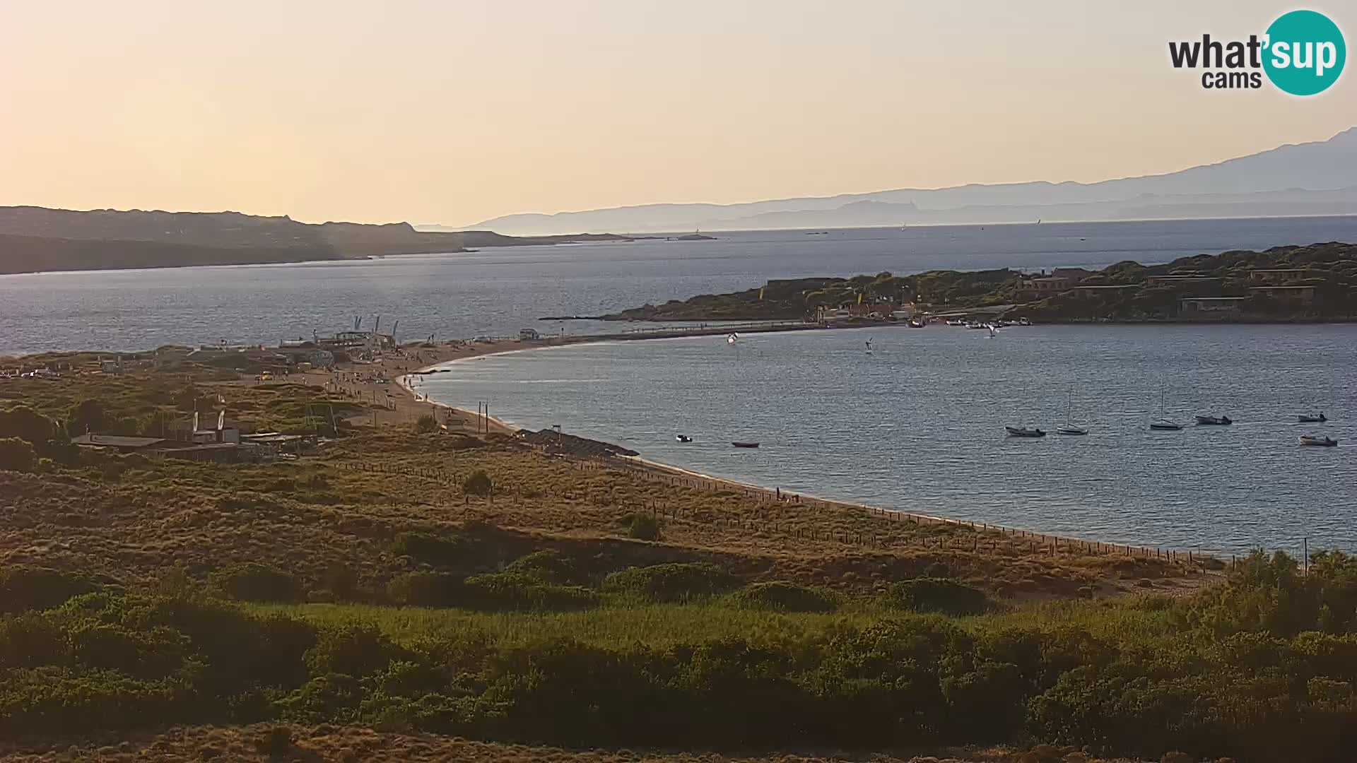 Spletna kamera plaža Porto Pollo Sardinija v živo