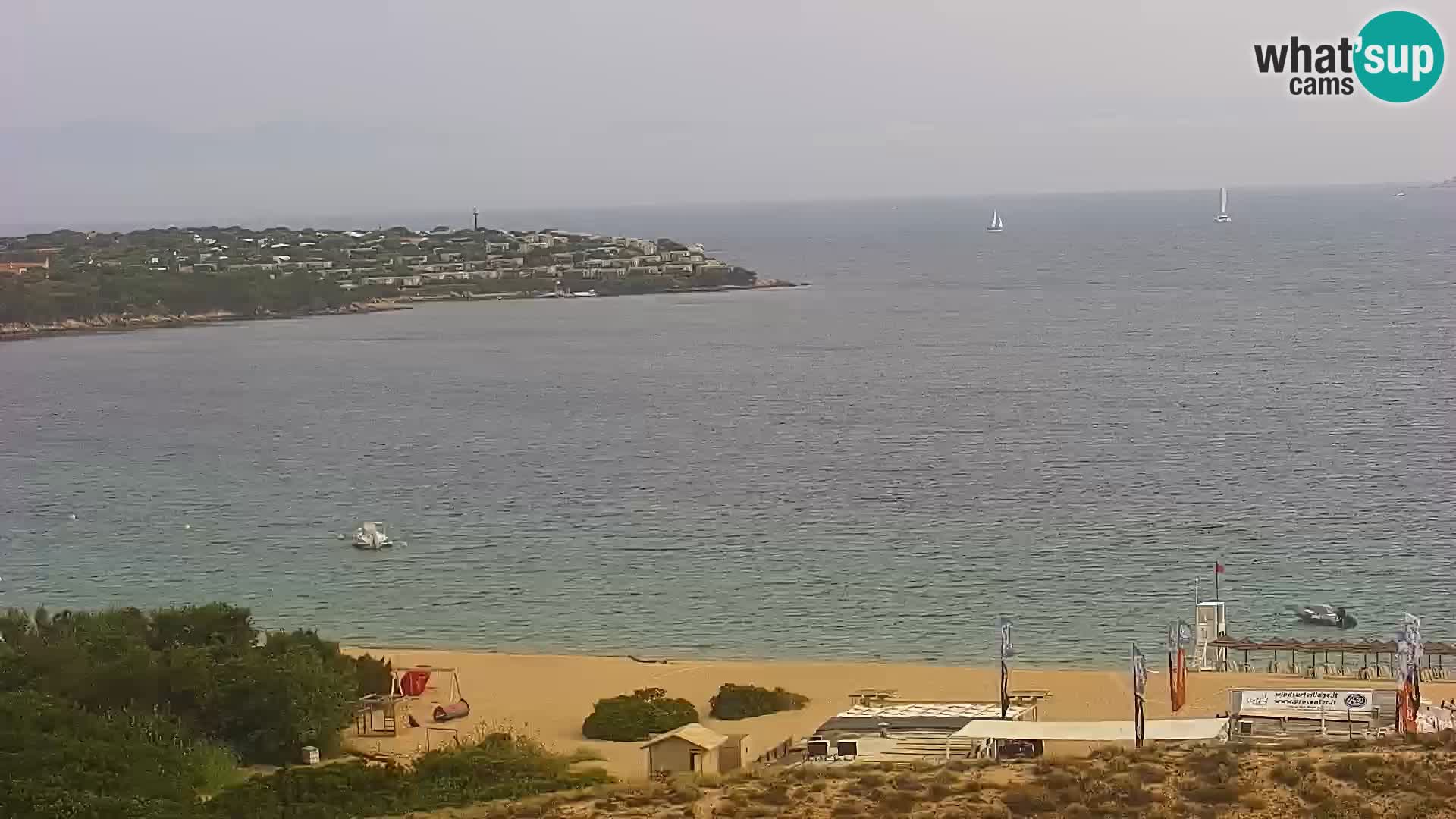 Web kamera plaža Porto Pollo Sardinija u živo