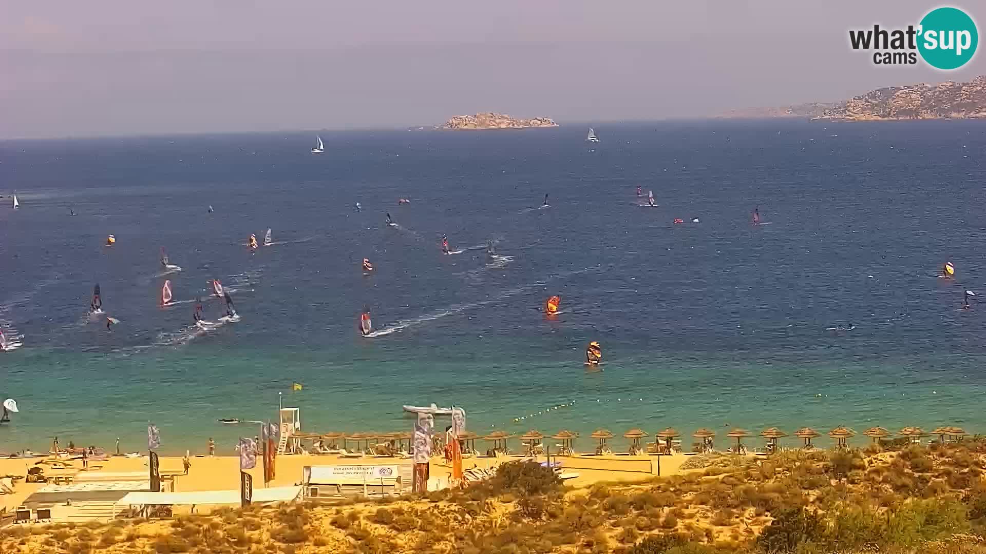 Webcam Porto Pollo le Dune | spiaggia Sardegna