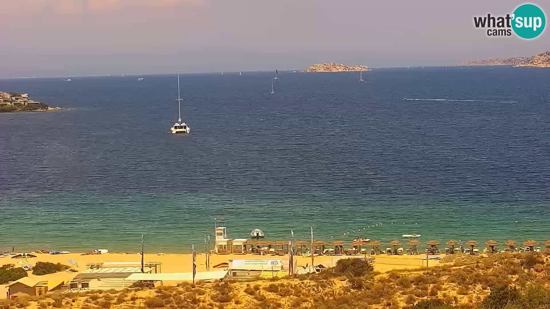 Webcam Porto Pollo le Dune | spiaggia Sardegna