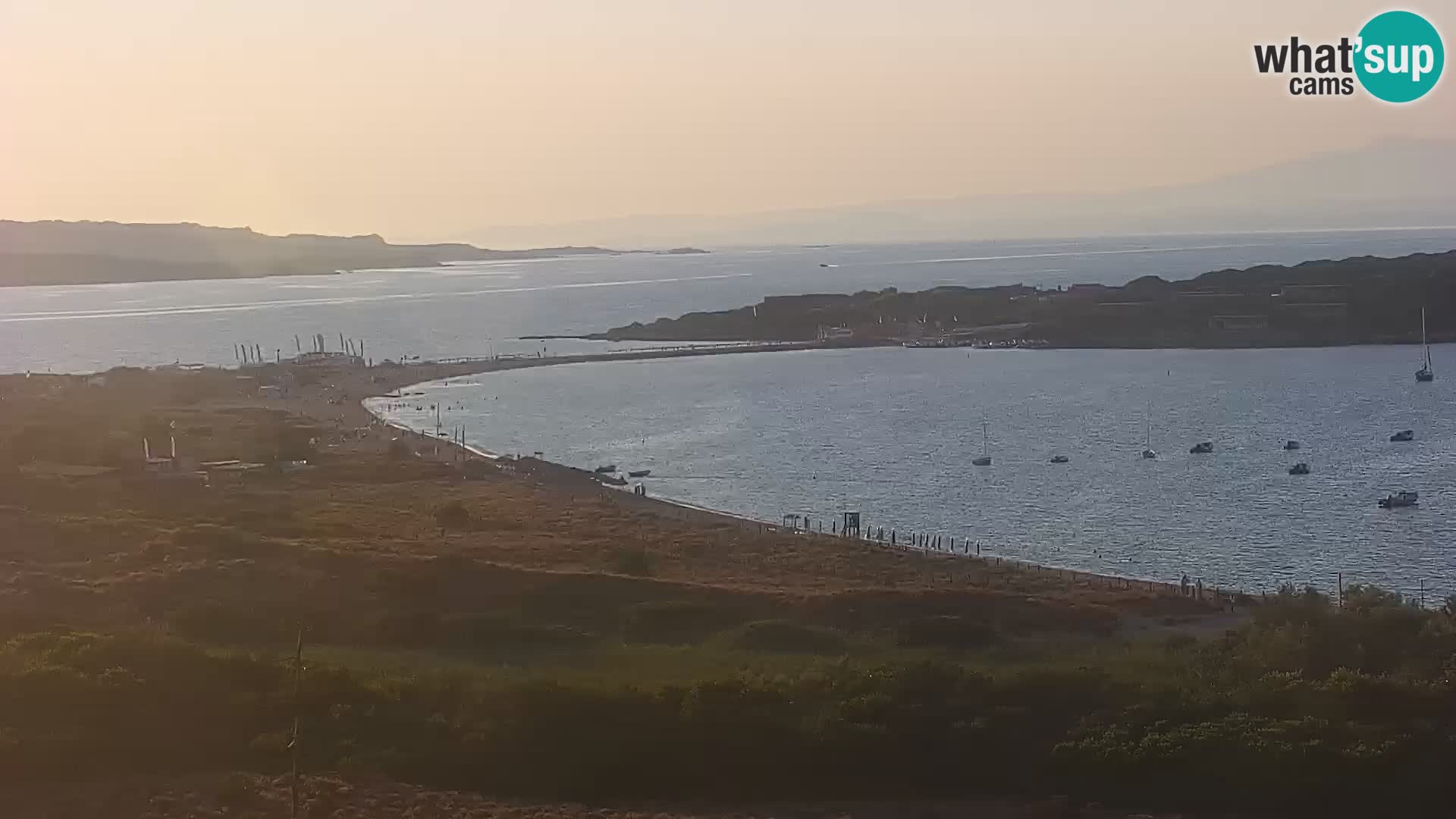 Spletna kamera plaža Porto Pollo Sardinija v živo