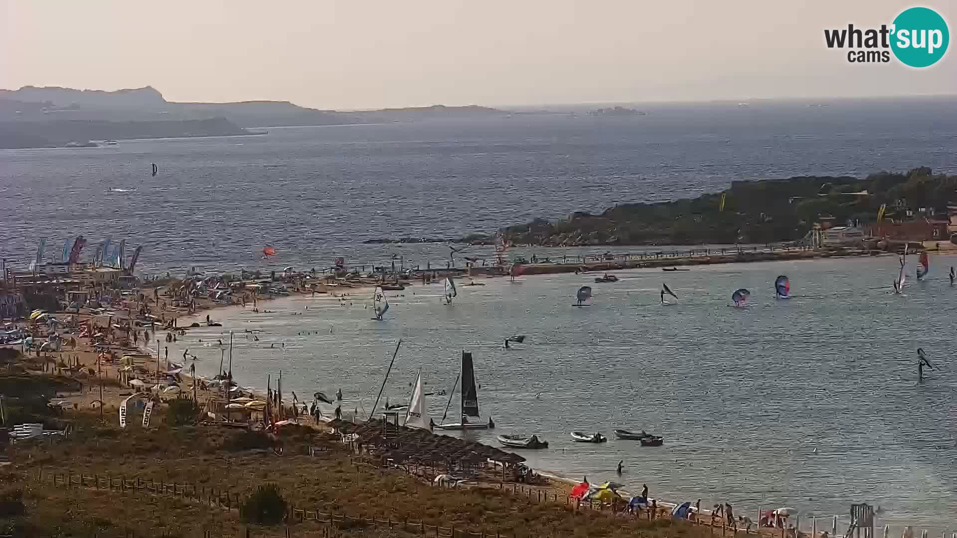 Webcam Strand Porto Pollo Sardinien live kamera