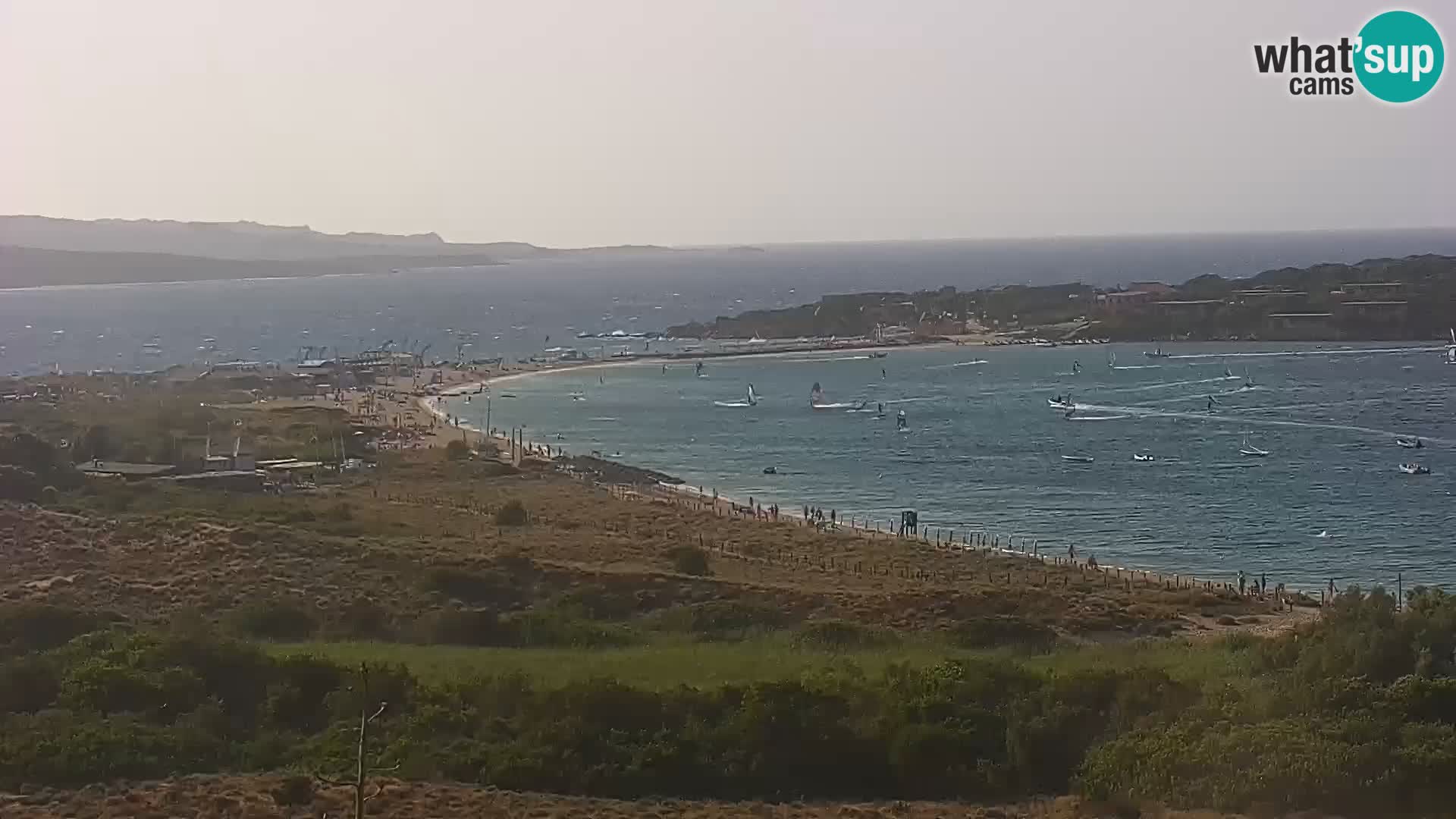Webcam Porto Pollo le Dune | spiaggia Sardegna