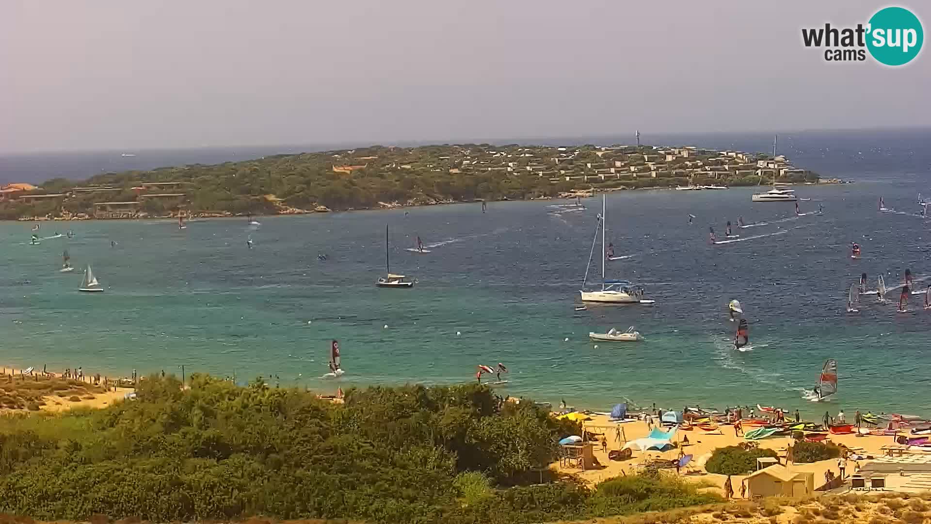 Webcam Porto Pollo le Dune | spiaggia Sardegna
