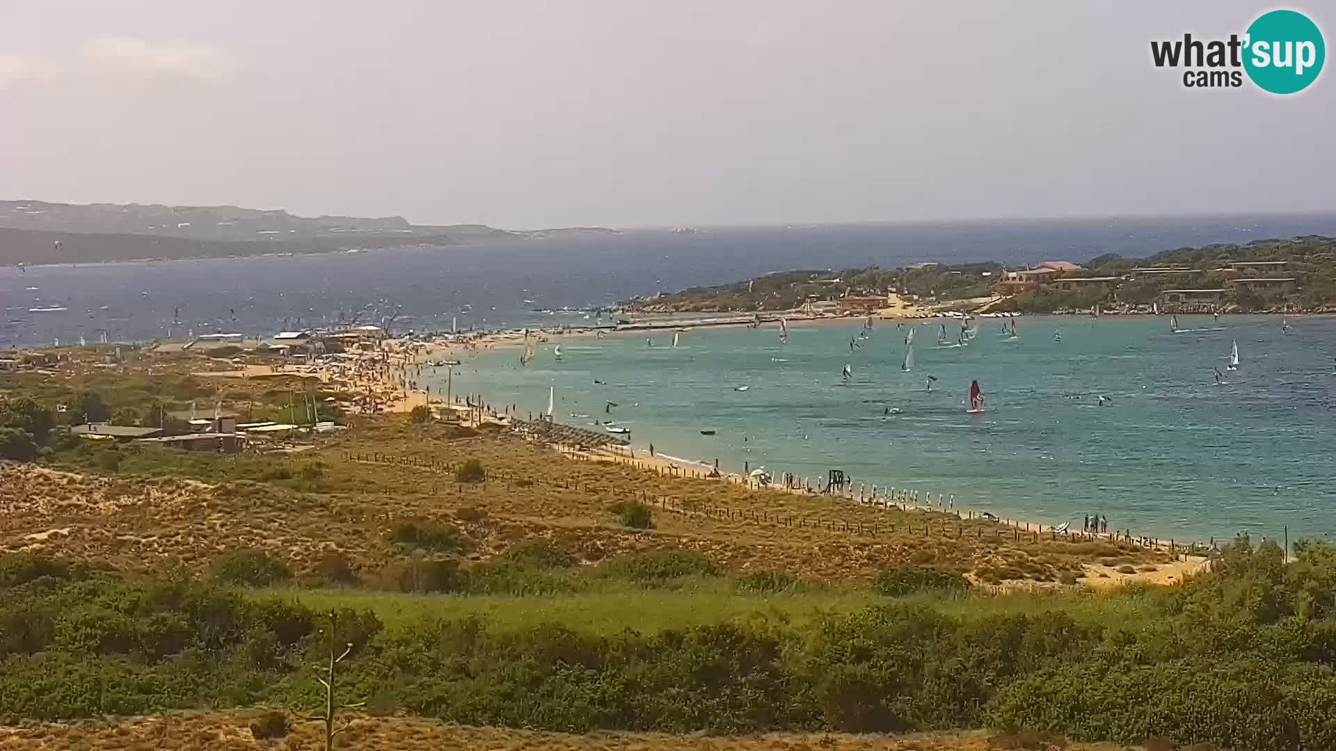 Spletna kamera plaža Porto Pollo Sardinija v živo