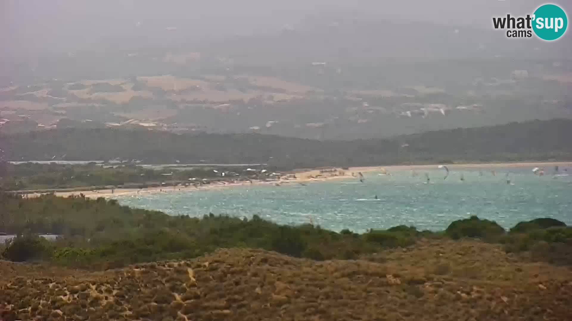 Livecam Porto Pollo plage Sardaigne webcam