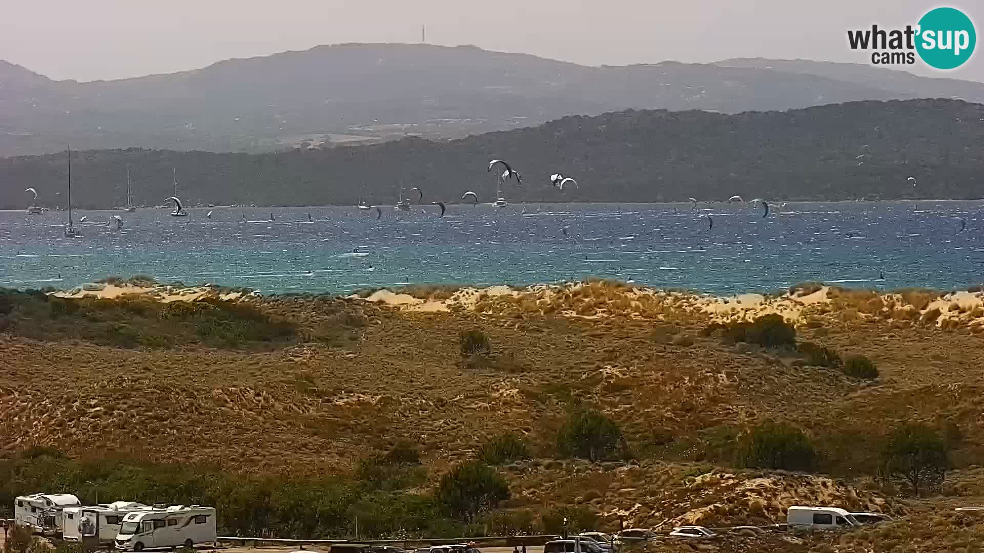 Livecam Porto Pollo plage Sardaigne webcam