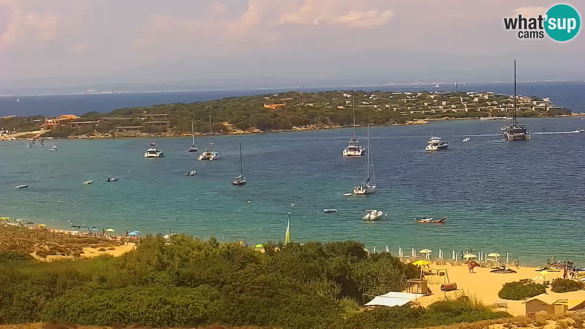 Live webcam Porto Pollo beach | Sardinia