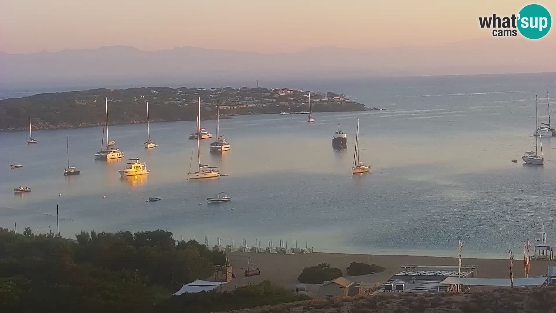 Live webcam Porto Pollo beach | Sardinia