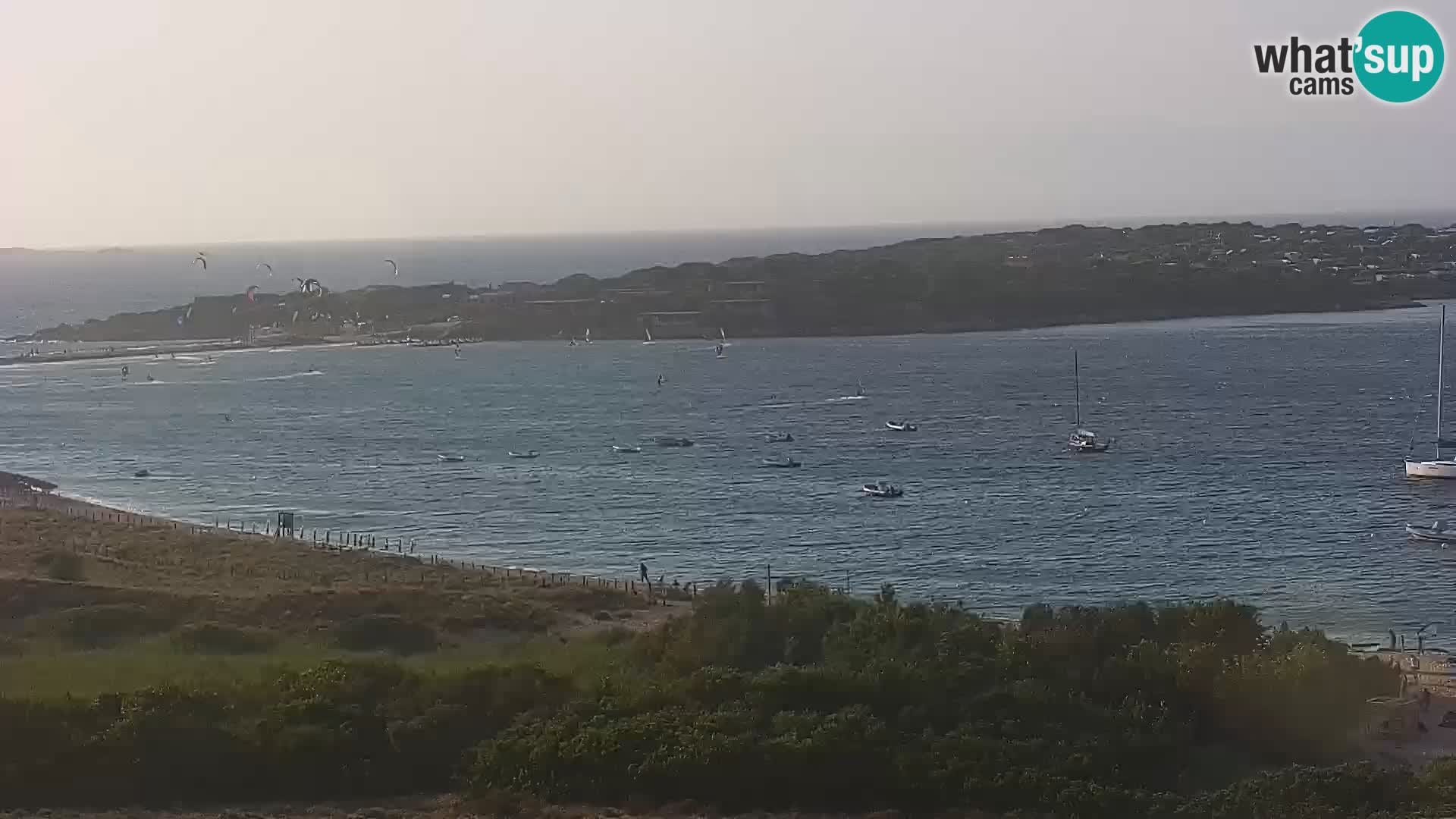 Webcam Strand Porto Pollo Sardinien live kamera
