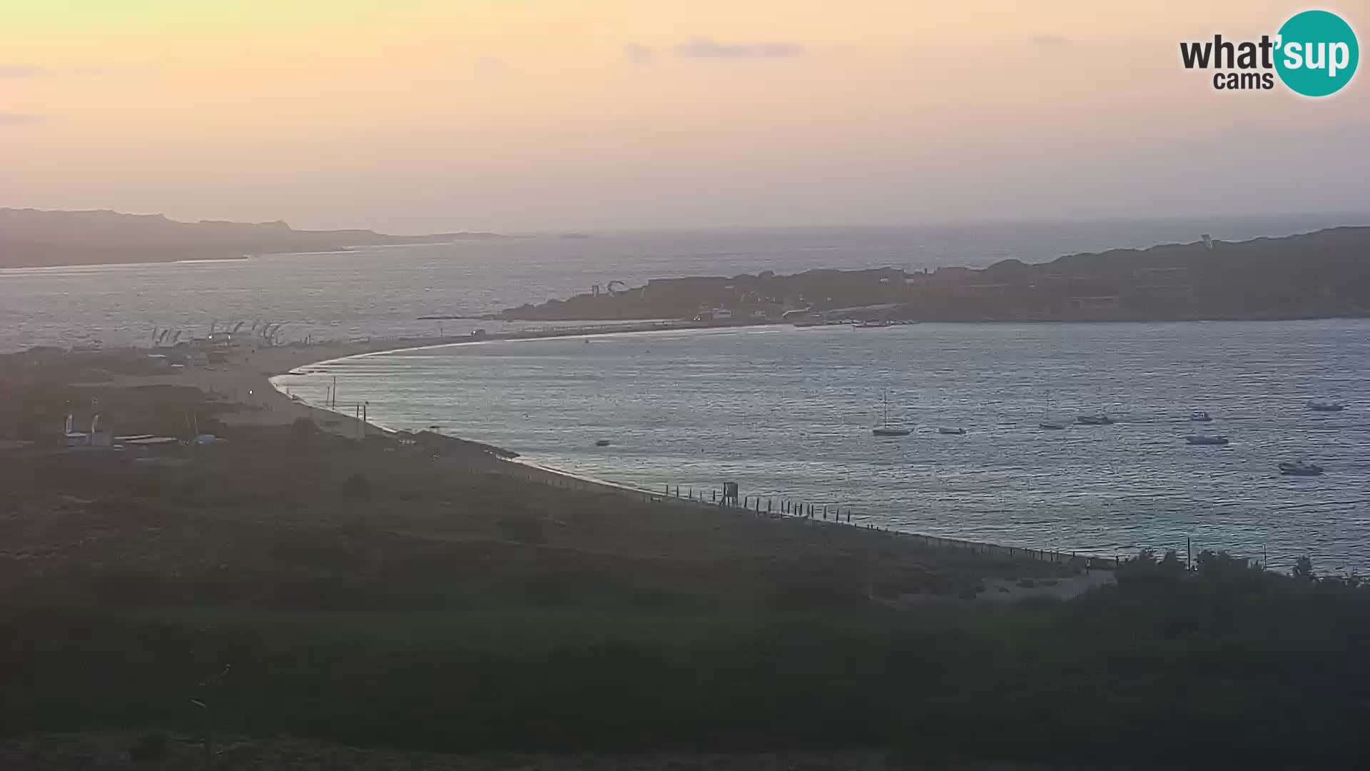 Webcam Strand Porto Pollo Sardinien live kamera