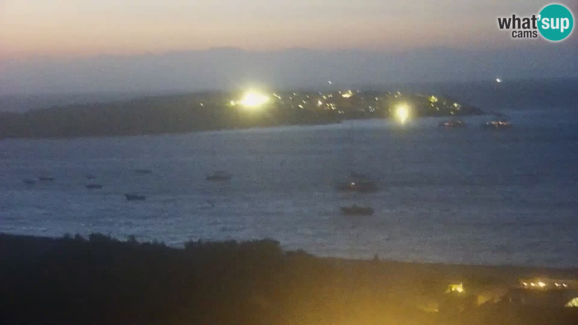 Webcam Strand Porto Pollo Sardinien live kamera