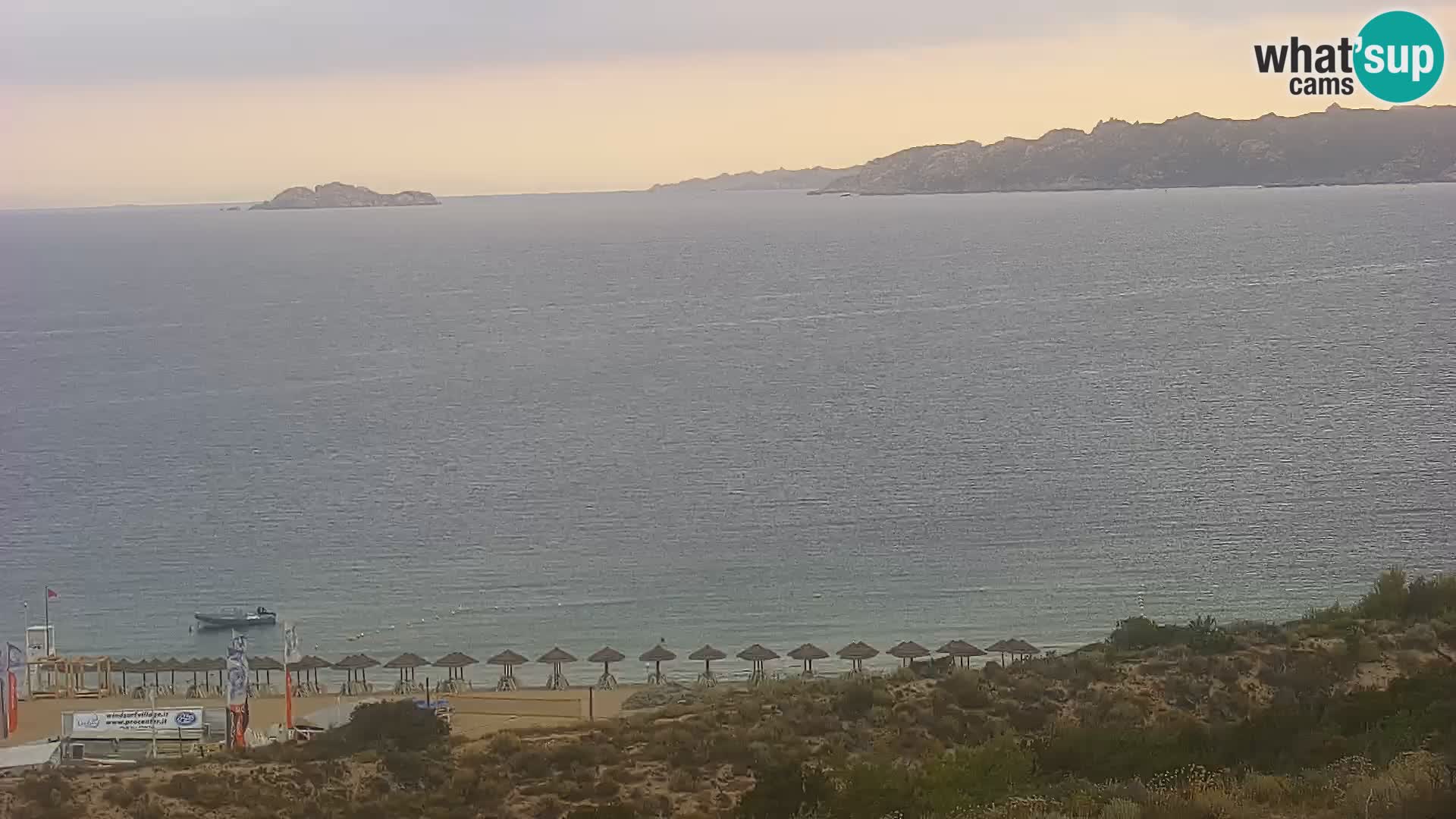 Webcam Porto Pollo le Dune | spiaggia Sardegna