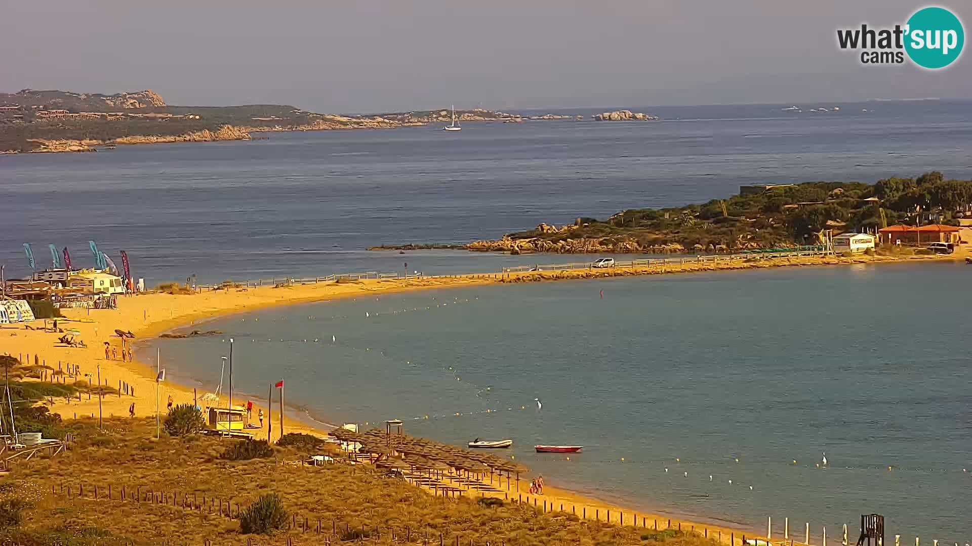 Webcam Porto Pollo le Dune | spiaggia Sardegna