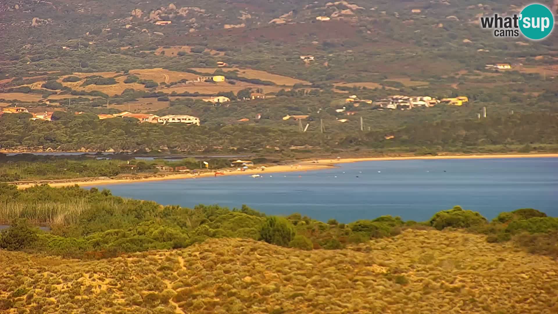 Spletna kamera plaža Porto Pollo Sardinija v živo