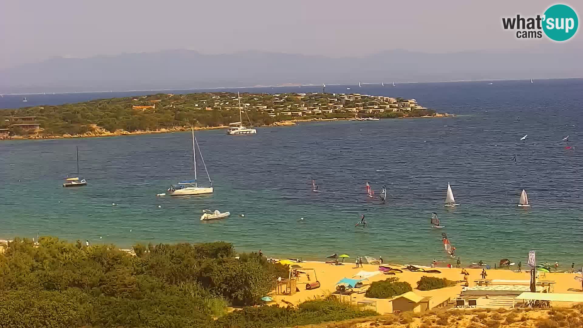 Live webcam Porto Pollo beach | Sardinia
