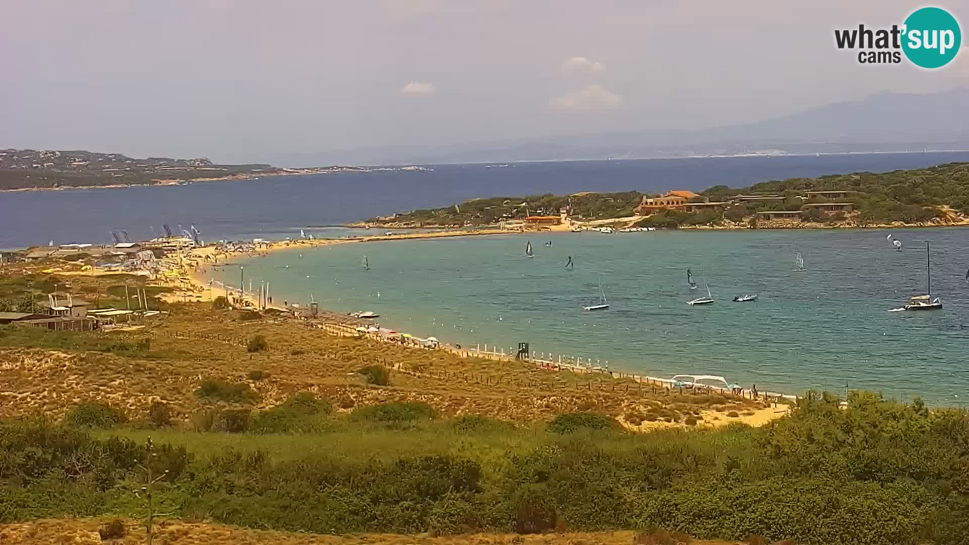 Webcam Strand Porto Pollo Sardinien live kamera