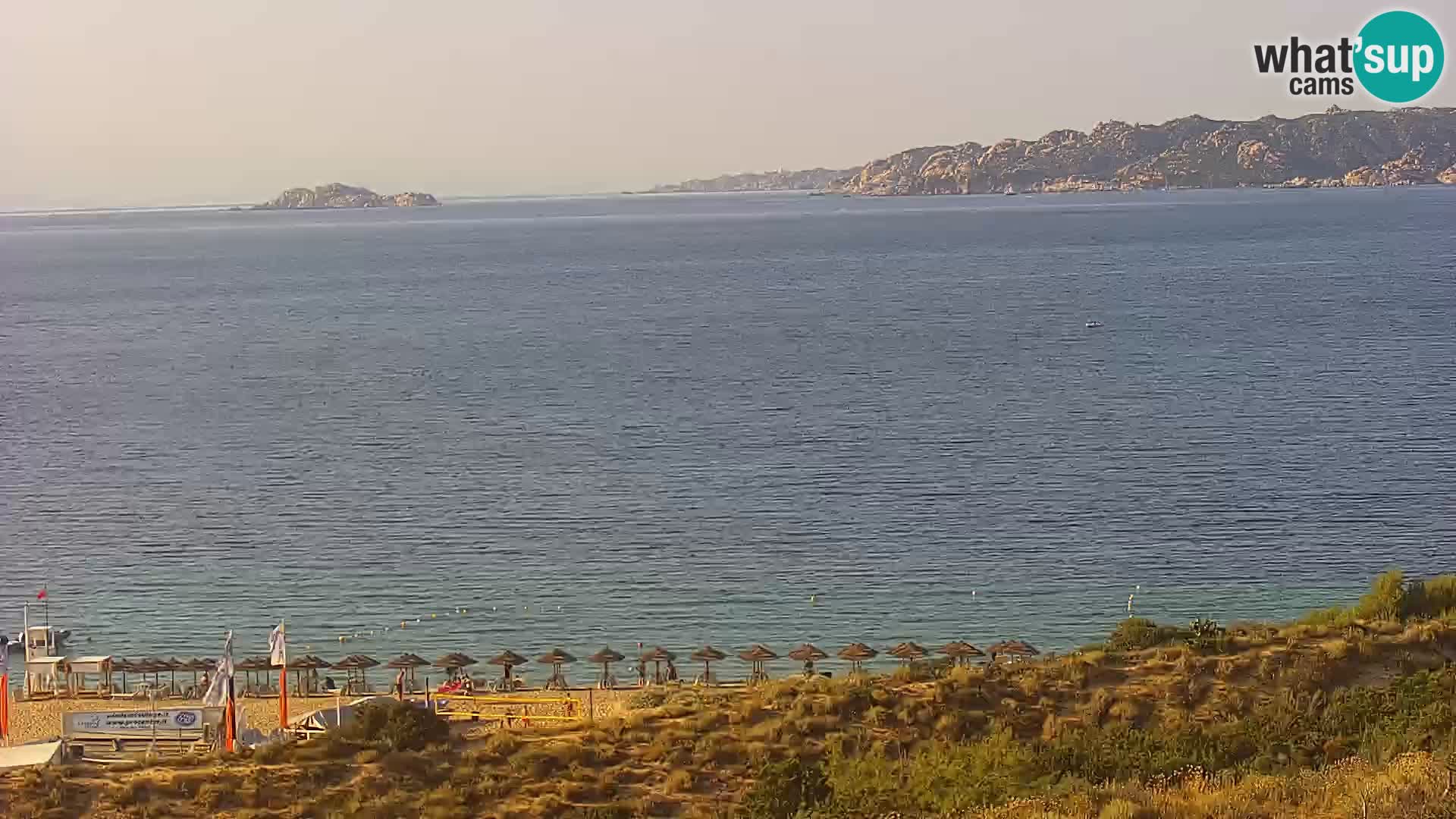 Webcam Porto Pollo le Dune | spiaggia Sardegna