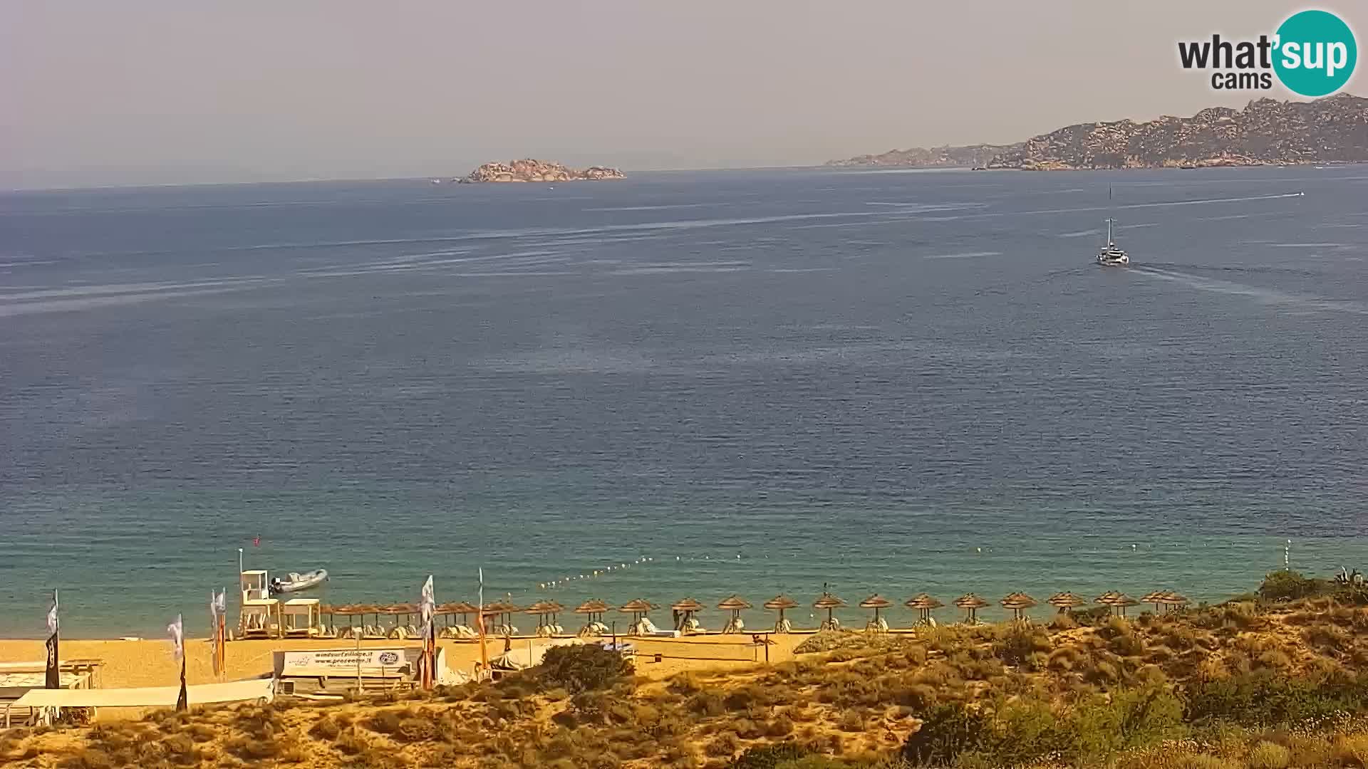 Web kamera plaža Porto Pollo Sardinija u živo