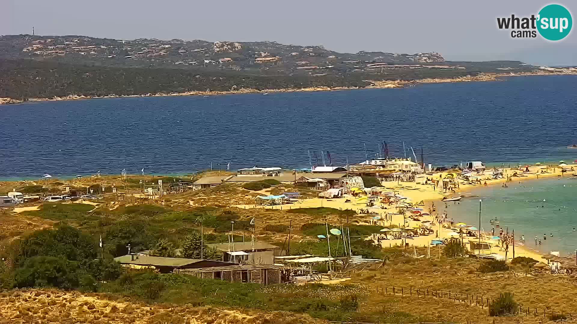 Webcam Porto Pollo le Dune | spiaggia Sardegna