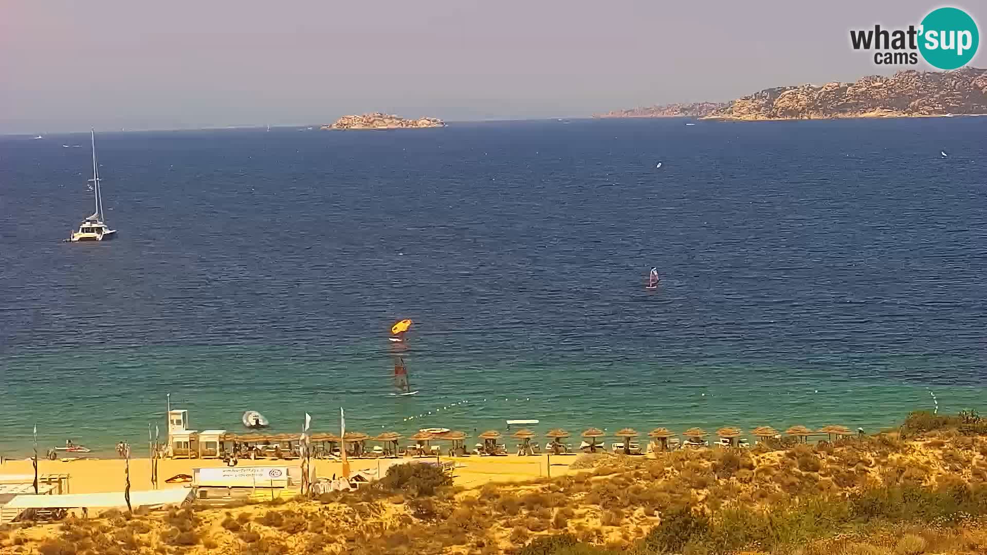 Webcam Porto Pollo le Dune | spiaggia Sardegna