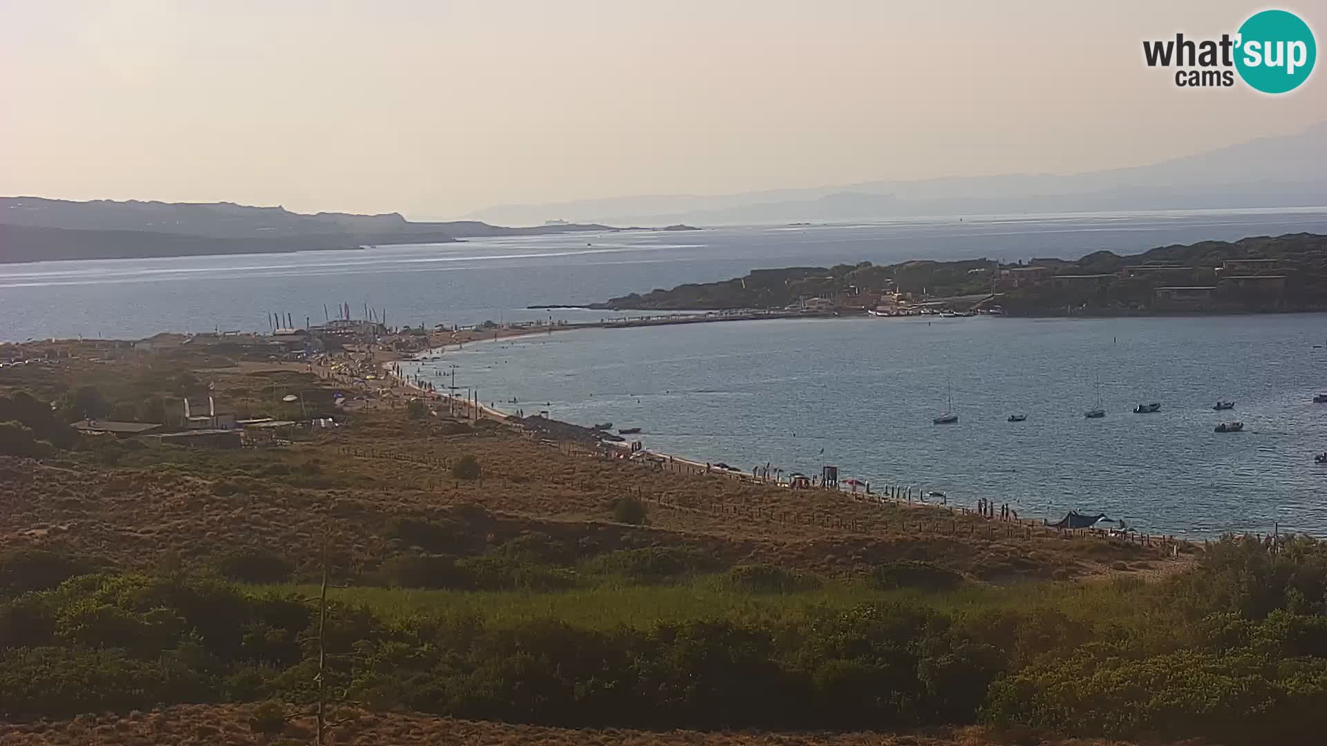 Webcam Strand Porto Pollo Sardinien live kamera