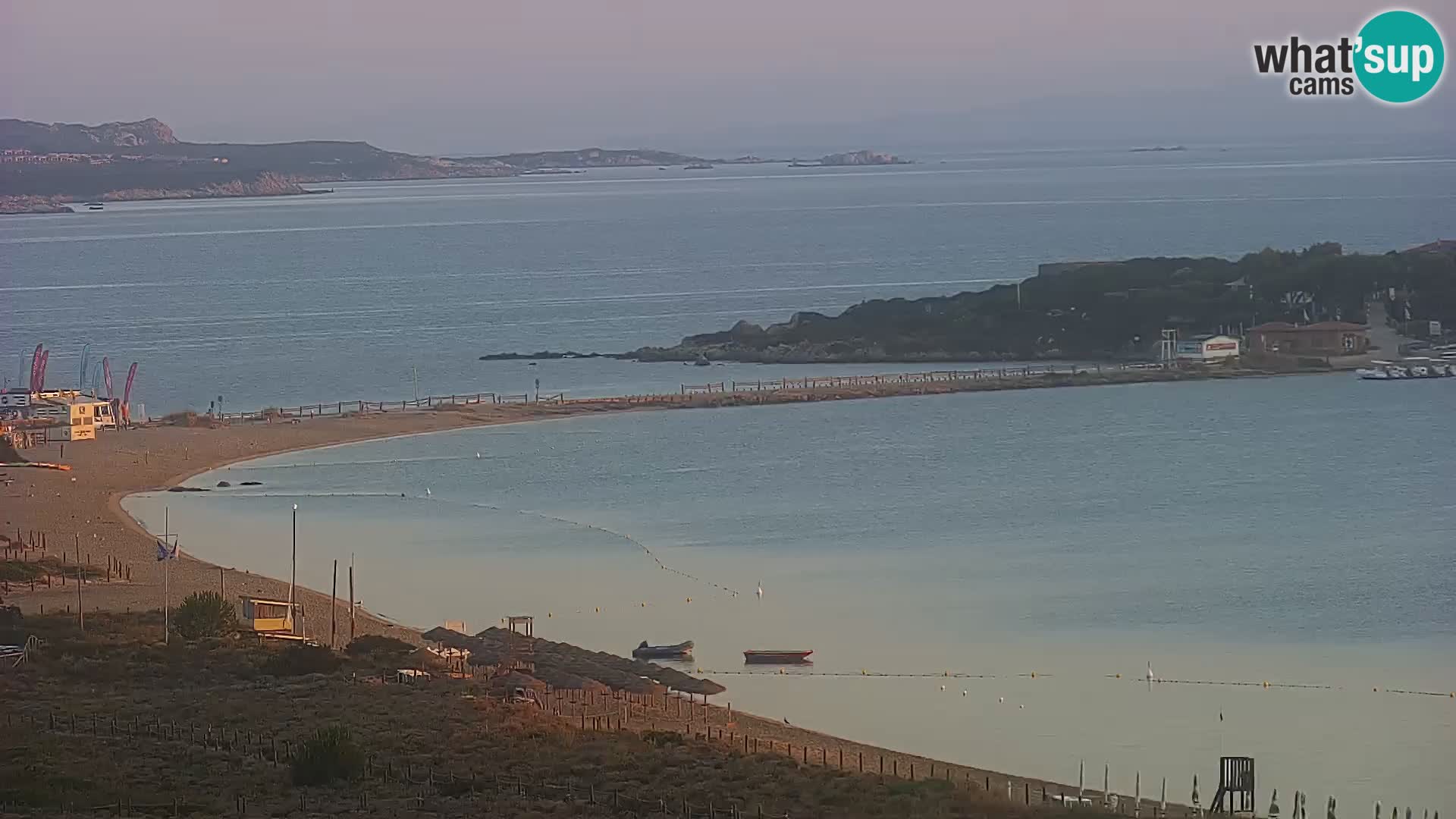 Live webcam Porto Pollo beach | Sardinia