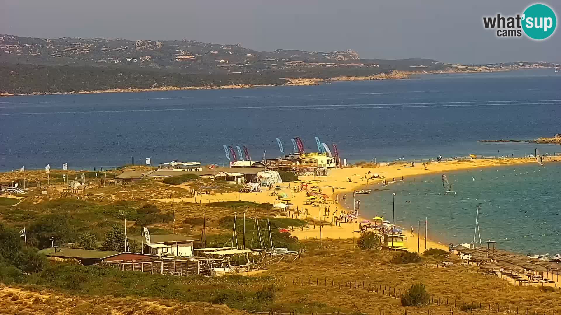 Webcam Porto Pollo le Dune | spiaggia Sardegna