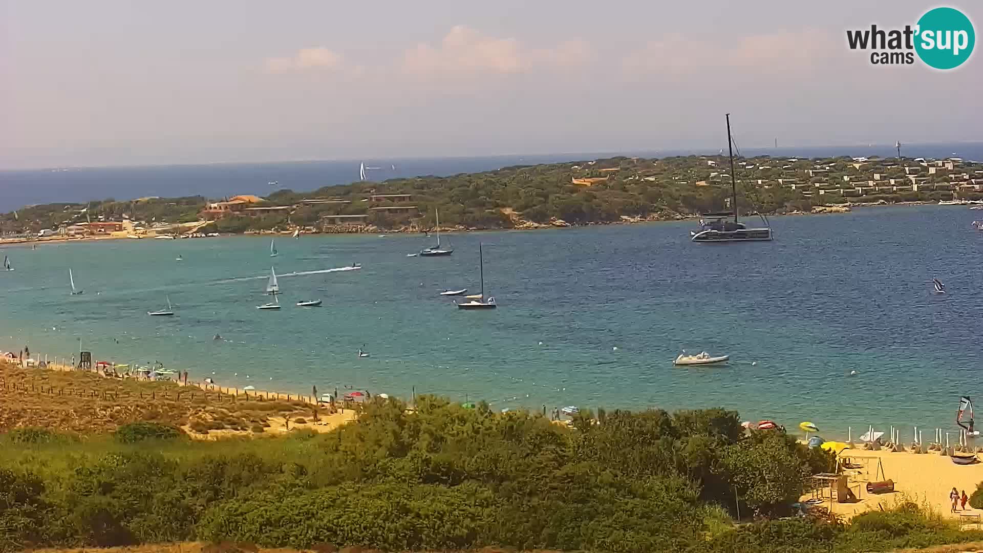 Live webcam Porto Pollo beach | Sardinia