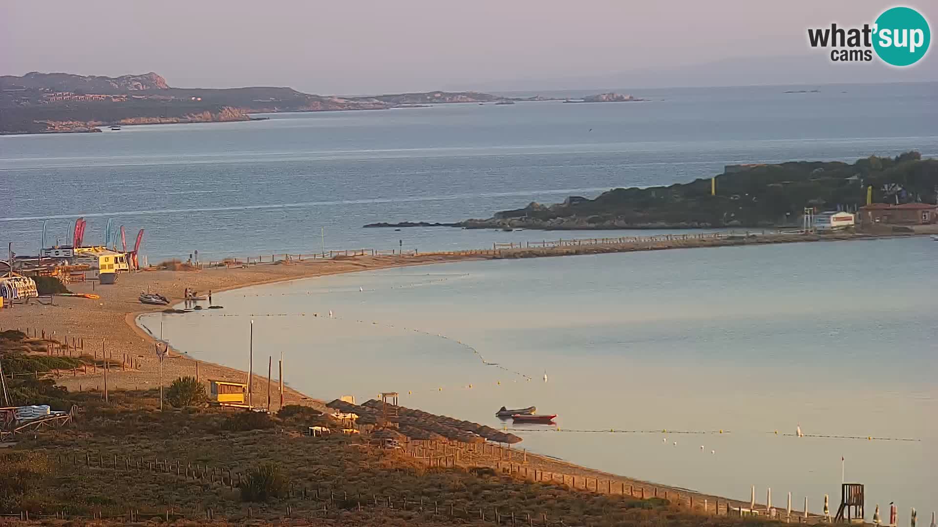 Live webcam Porto Pollo beach | Sardinia