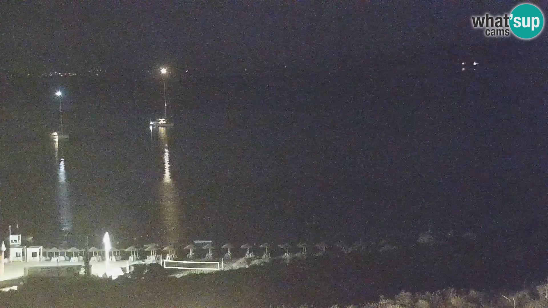 Spletna kamera plaža Porto Pollo Sardinija v živo